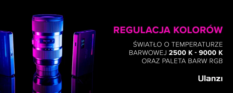 Grafika - Lampa LED Ulanzi VL120 - RGB, WB (2500 K - 9000 K)_09.jpg