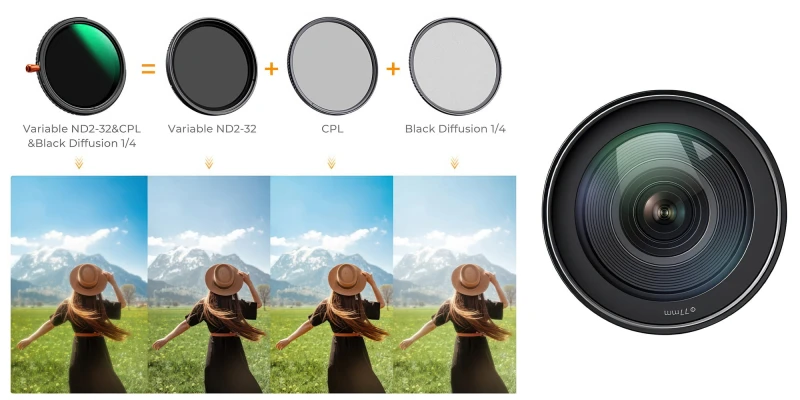 Grafika - Filtr K&F Concept Nano-X CPL & Fader ND2-32 & Black Mist 1_4 - 82 mm_04.jpg