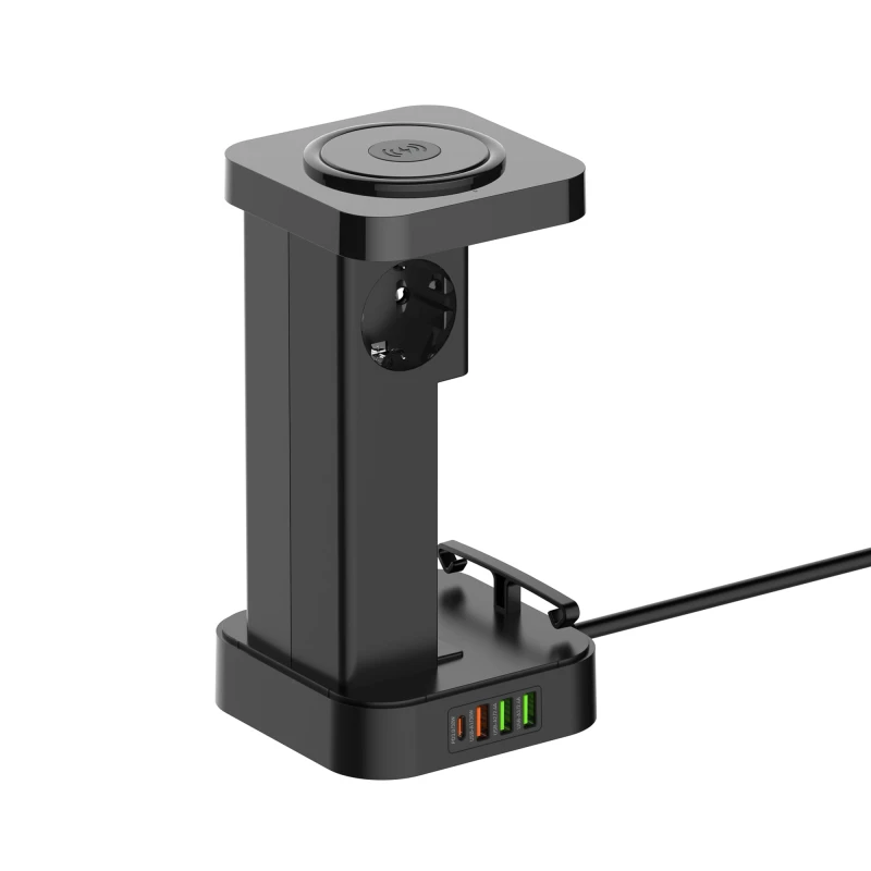 Stacja zasilająca Newell GaN Power Cube 8w1 z ładowarką indukcyjną_04_HD.jpg