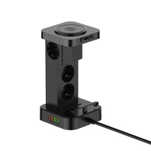 Stacja zasilająca Newell GaN Power Cube 8w1 z ładowarką indukcyjną_07_HD.jpg