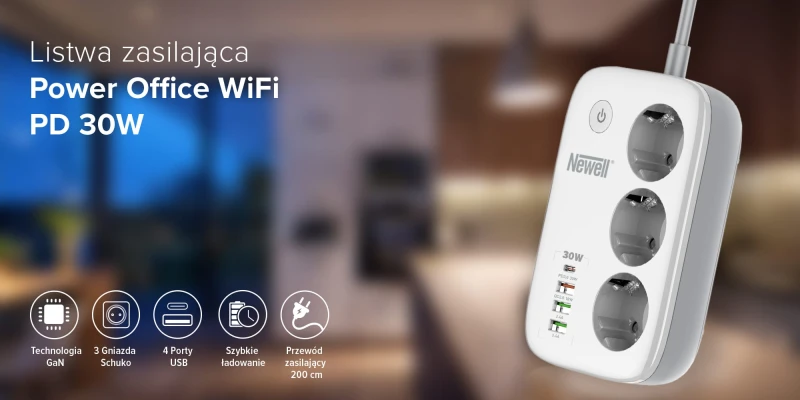 Grafika - Listwa zasilająca Newell Power Office WiFi PD 30W_12.jpg