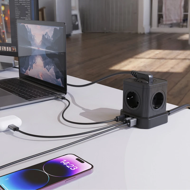 Kostka zasilająca Newell GaN Power Cube 9w1 - czarna_16_HD.jpg