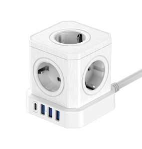 Kostka zasilająca Newell GaN Power Cube 9w1 - biała_01_HD.jpg