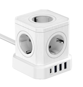 Kostka zasilająca Newell GaN Power Cube 9w1 - biała_03_HD.jpg