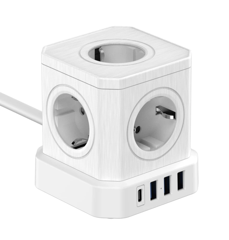 Kostka zasilająca Newell GaN Power Cube 9w1 - biała_03_HD.jpg