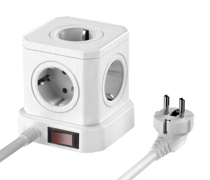 Kostka zasilająca Newell GaN Power Cube 9w1 - biała_04_HD.jpg