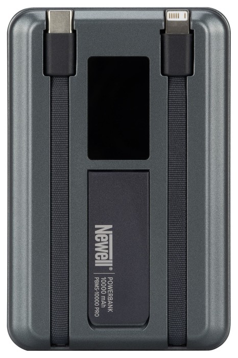 Power Bank Newell MS-10000 Pro MagSafe 10000 mAh Lightning, USB-C - szary_01_HD.jpg