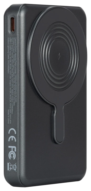 Power Bank Newell MS-10000 Pro MagSafe 10000 mAh Lightning, USB-C - szary_05_HD.jpg