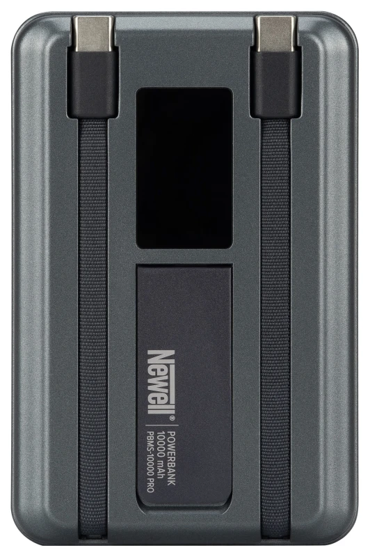 Power Bank Newell MS-10000 Pro MagSafe 10000 mAh 2x USB-C - szary_01_HD.jpg