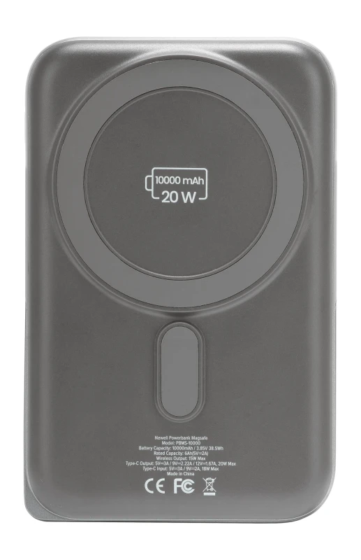 Power Bank Newell MS-10000 MagSafe 10000 mAh PD 20 W - szary_03_HD.jpg