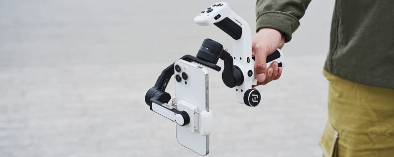 Grafika - Gimbal ręczny FeiyuTech Scorp mini P Kit do smartfonów - biały_02.jpg