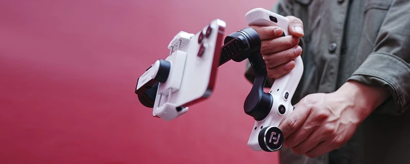 Grafika - Gimbal ręczny FeiyuTech Scorp mini P Kit do smartfonów - biały_06.jpg