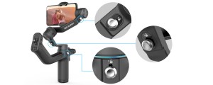 Grafika - Gimbal ręczny FeiyuTech Scorp mini P Kit do smartfonów - biały_07.jpg