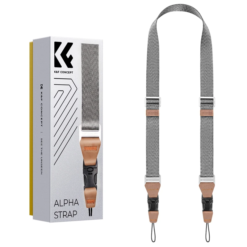 Pasek do aparatu K&F Concept Alpha Strap - szary_02_HD.jpg