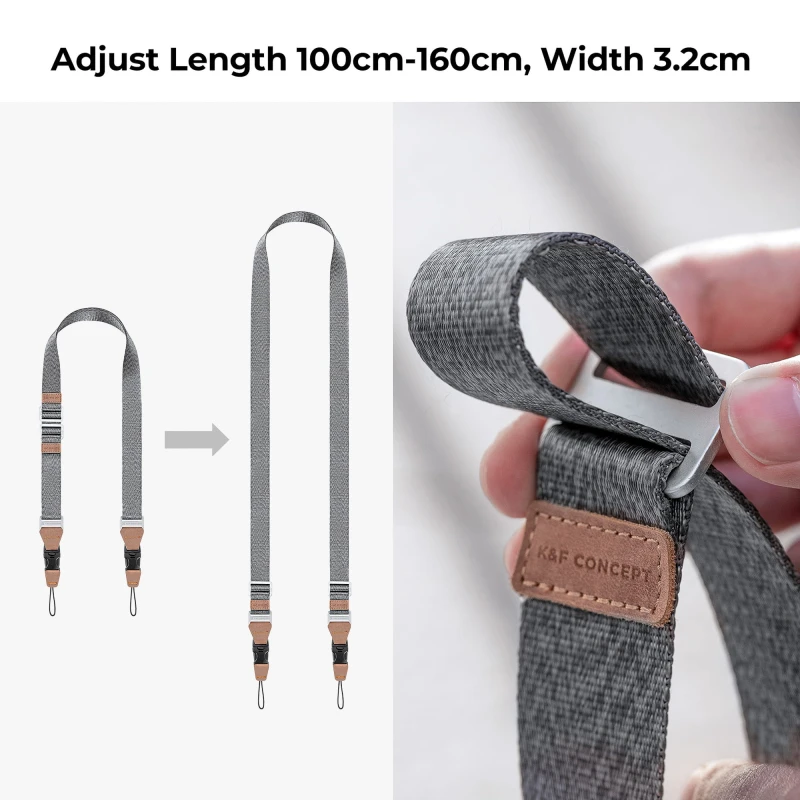 Pasek do aparatu K&F Concept Alpha Strap - szary_07_HD.jpg