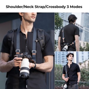 Pasek do aparatu K&F Concept Alpha Strap - ciemnoszary_10_HD.jpg