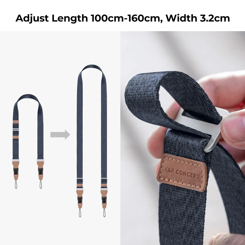 Pasek do aparatu K&F Concept Alpha Strap - ciemnoszary_13_HD.jpg