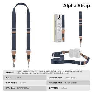 Pasek do aparatu K&F Concept Alpha Strap - ciemnoszary_14_HD.jpg