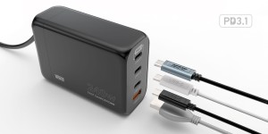 Grafika - Ładowarka sieciowa Newell GaN 240 W - EU_12.jpg