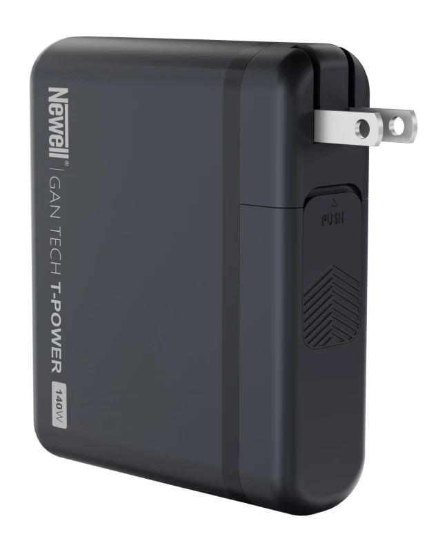 Ładowarka sieciowa z zestawem adapterów Newell GaN Tech T-power 140 W_11_HD.jpg
