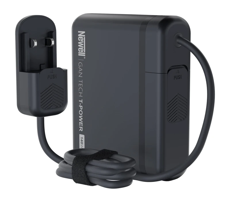 Ładowarka sieciowa z zestawem adapterów Newell GaN Tech T-power 140 W_16_HD.jpg