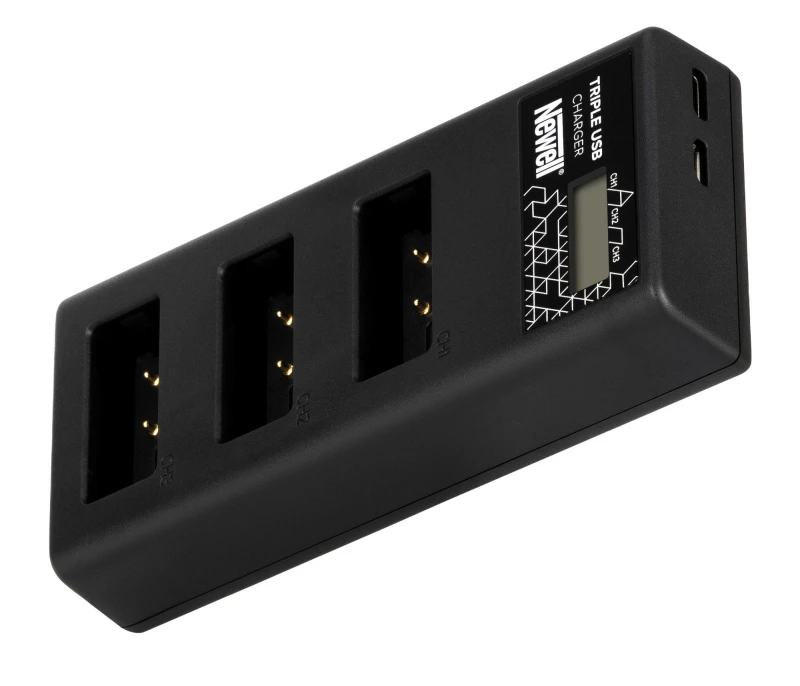 Ładowarka trzykanałowa Newell CD-USB-C do akumulatorów LP-E17 do Canon_01_HD.jpg