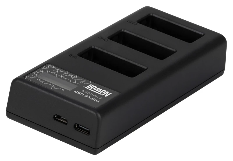 Ładowarka trzykanałowa Newell CD-USB-C do akumulatorów LP-E17 do Canon_06_HD.jpg