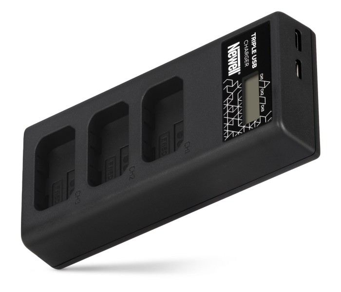 Ładowarka trzykanałowa Newell CD-USB-C do akumulatorów NP-FW50 do Sony_01_HD.jpg