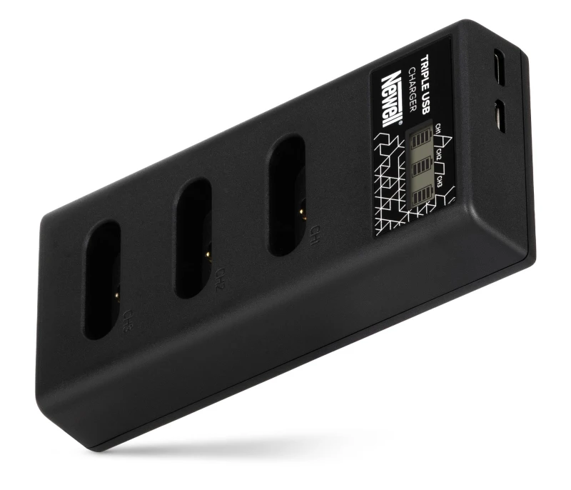 Ładowarka trzykanałowa Newell CD-USB-C do akumulatorów NP-BX1 do Sony_01_HD.jpg