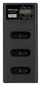 Ładowarka trzykanałowa Newell CD-USB-C do akumulatorów NP-BX1 do Sony_02_HD.jpg