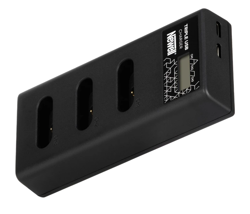 Ładowarka trzykanałowa Newell CD-USB-C do akumulatorów NP-BX1 do Sony_06_HD.jpg