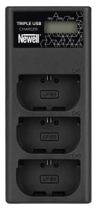 Ładowarka trzykanałowa Newell CD-USB-C do akumulatorów LP-E6 do Canon_03_HD.jpg