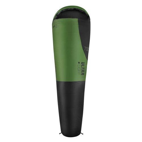 ŚPIWÓR NILS CAMP ULTRA LIGHT CZARNO-ZIELONY NC1705