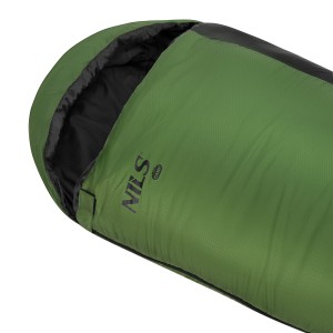 ŚPIWÓR NILS CAMP ULTRA LIGHT CZARNO-ZIELONY NC1705