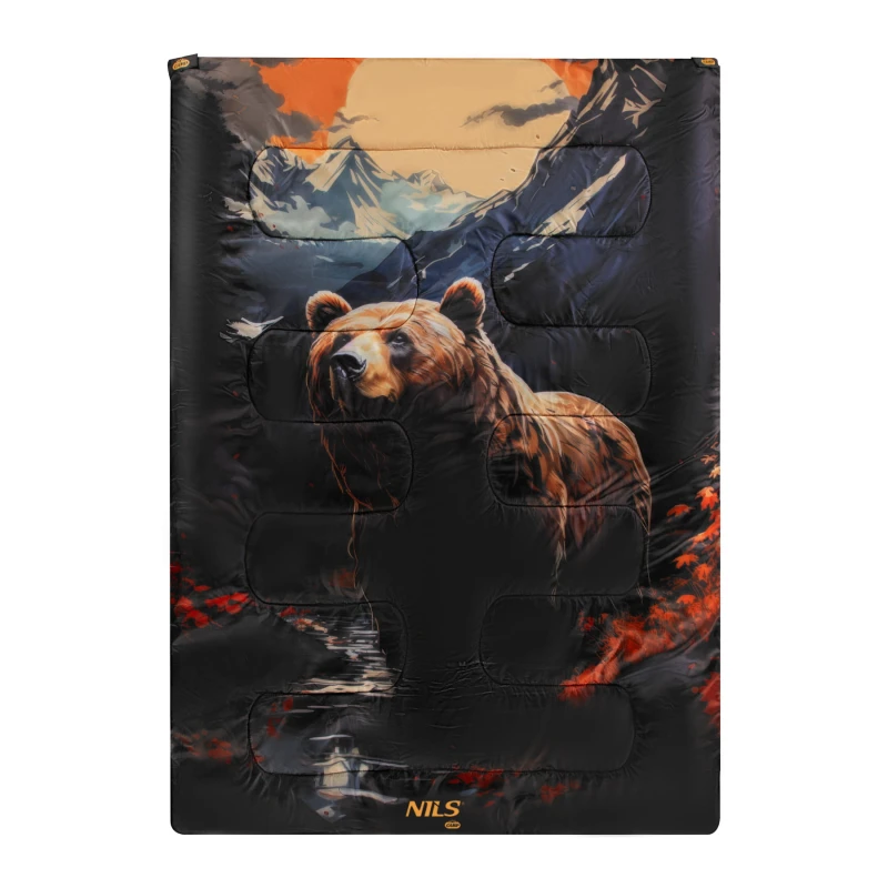 ŚPIWÓR NILS CAMP 3W1 DWUOSOBOWY BEAR NC3601