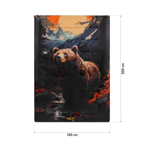 ŚPIWÓR NILS CAMP 3W1 DWUOSOBOWY BEAR NC3601
