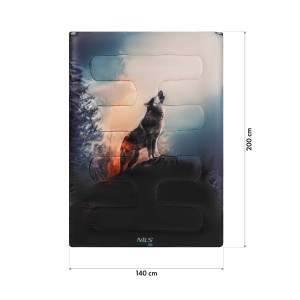 ŚPIWÓR NILS CAMP 3W1 DWUOSOBOWY WOLF NC3601