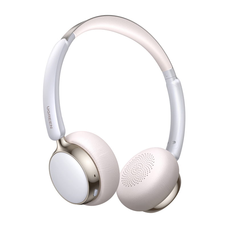 Słuchawki nauszne UGREEN Studio Plus HP207 Bluetooth srebrno-białe