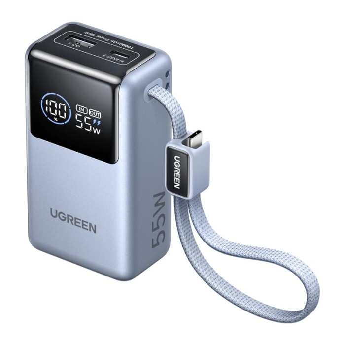 Powerbank 10000mAh UGREEN PB727, 55W, USB + USB-C
