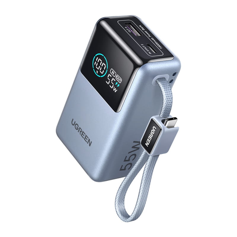 Powerbank 10000mAh UGREEN PB727, 55W, USB + USB-C