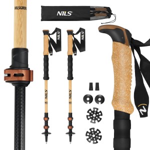 KIJE TREKKINGOWE BAMBUSOWE NILS TK8606