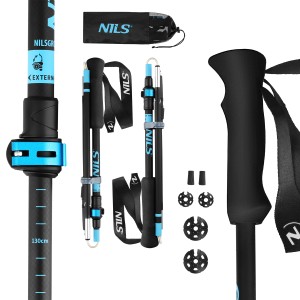 KIJE TREKKINGOWE SKŁADANE NILS TK8604