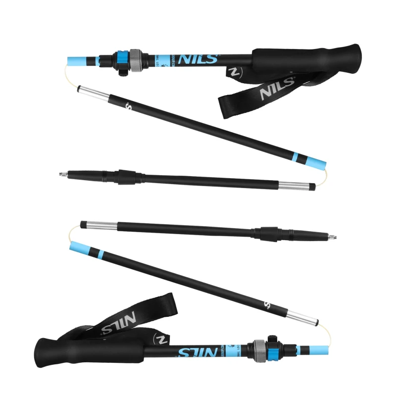 KIJE TREKKINGOWE SKŁADANE NILS TK8604