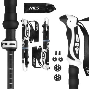 KIJE TREKKINGOWE SKŁADANE NILS TK8603