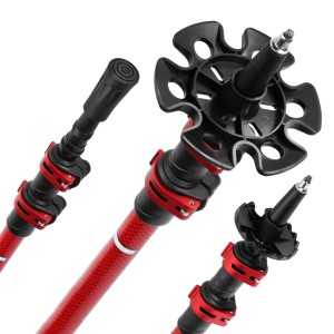 KIJE TREKKINGOWE ALUMINIOWE RED NILS TK8601