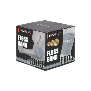 GUMA DO ĆWICZEŃ FLOSS BAND HMS FB03 GRAY 1.5 x 50 x 2080 MM