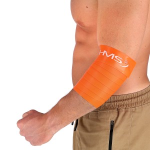 GUMA DO ĆWICZEŃ FLOSS BAND HMS FB02 ORANGE 1.0 x 50 x 2080 MM
