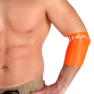 GUMA DO ĆWICZEŃ FLOSS BAND HMS FB02 ORANGE 1.0 x 50 x 2080 MM