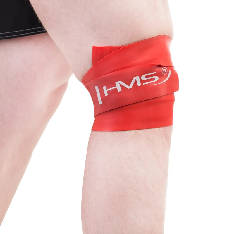 GUMA DO ĆWICZEŃ HMS FB01 RED 1.2 x 50 x 2080 MM