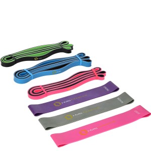 ZESTAW GUM DO ĆWICZEŃ HMS PREMIUM GU04 GU06 PRO SET